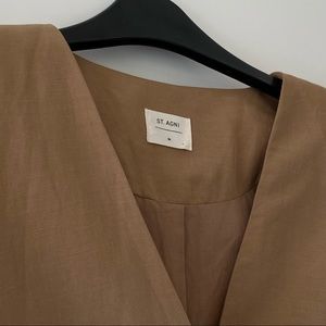 St. Agni Taille Blazer, Honey (new without tags)